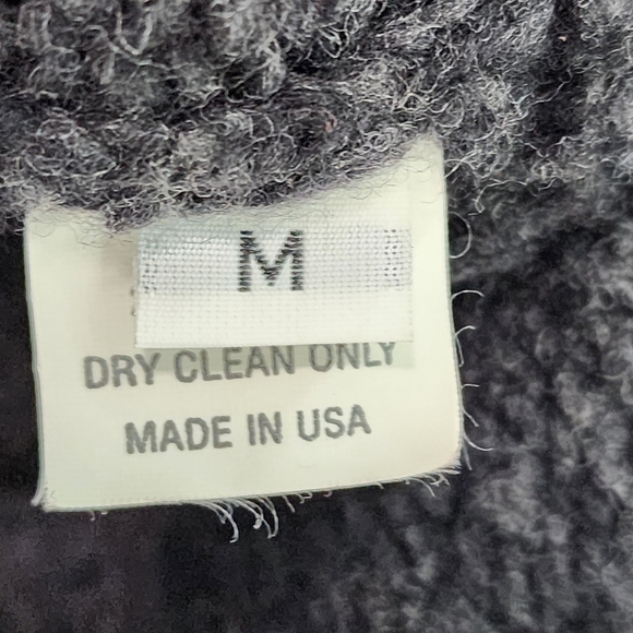 Sue P Knits Women's Wool Blend Double Breasted Vest - M - Picture 6 of 7